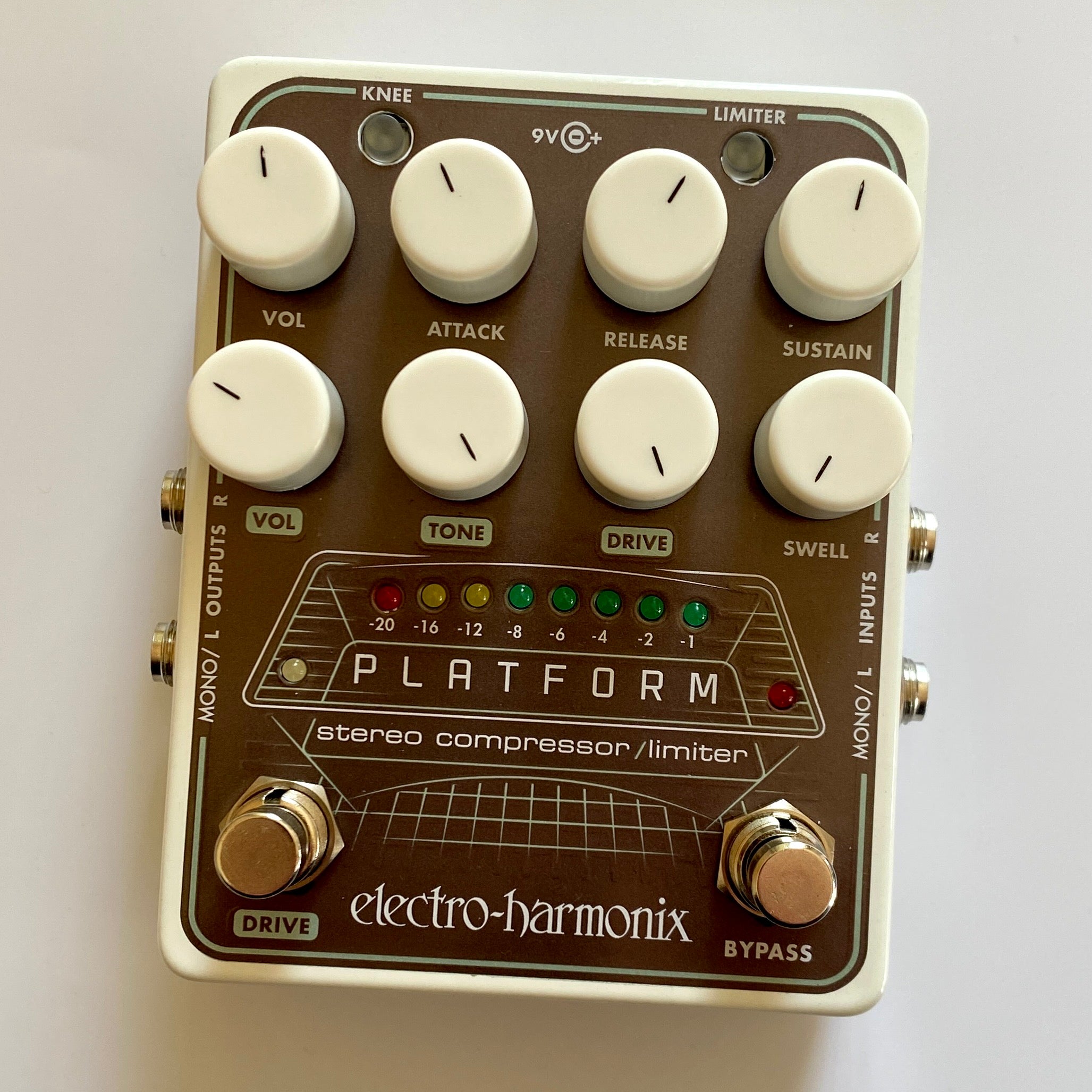 高評価 electro-harmonix platform ステレオコンプレッサー - 楽器/器材