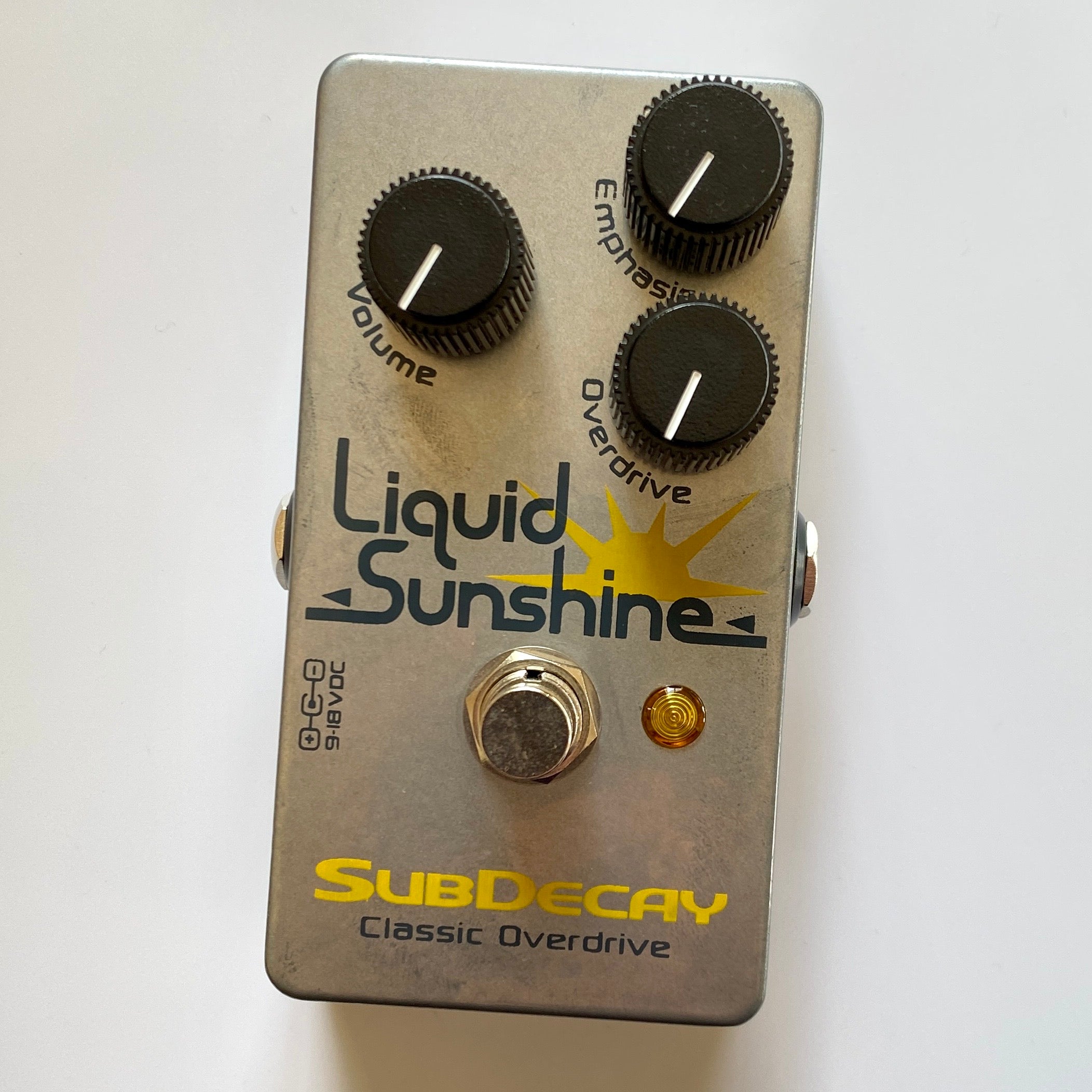 Subdecay Liquid Sunshine オーバードライブ ブースター - ギター