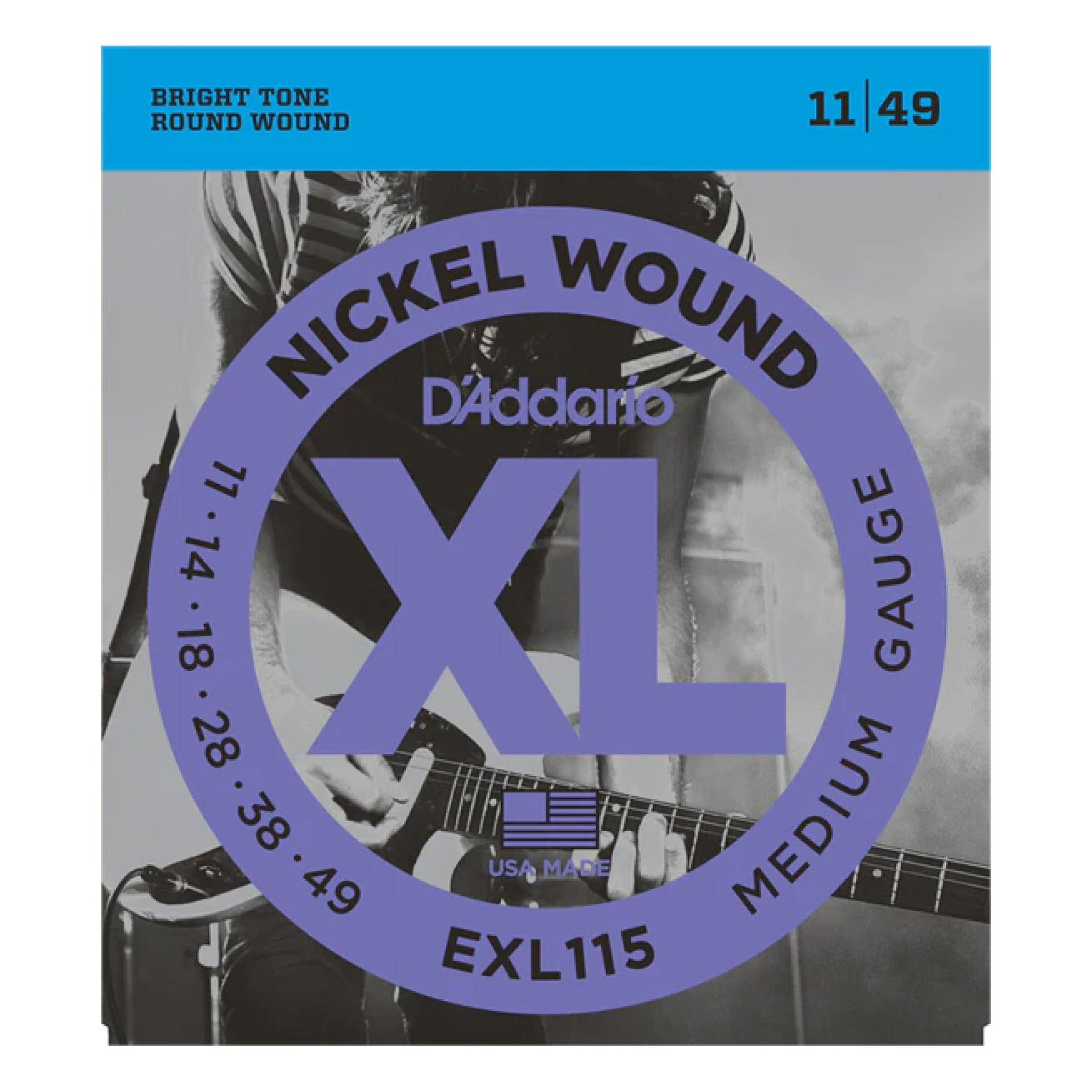 EXL115 XL Nickel Round Wound [Blues / Jazz Rock 11-49]