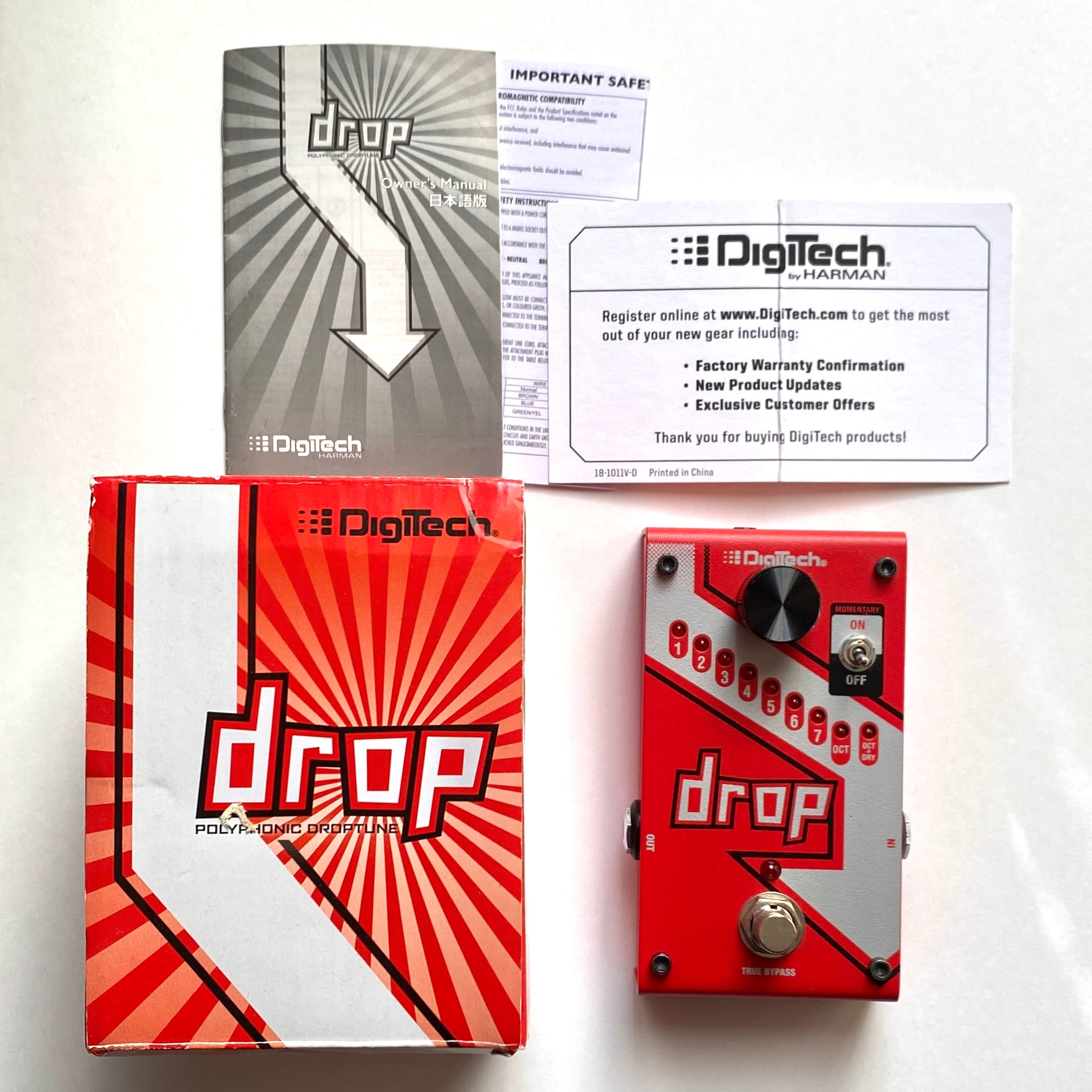 中古] Digitech / Drop - エフェクター専門店ペダルディグ