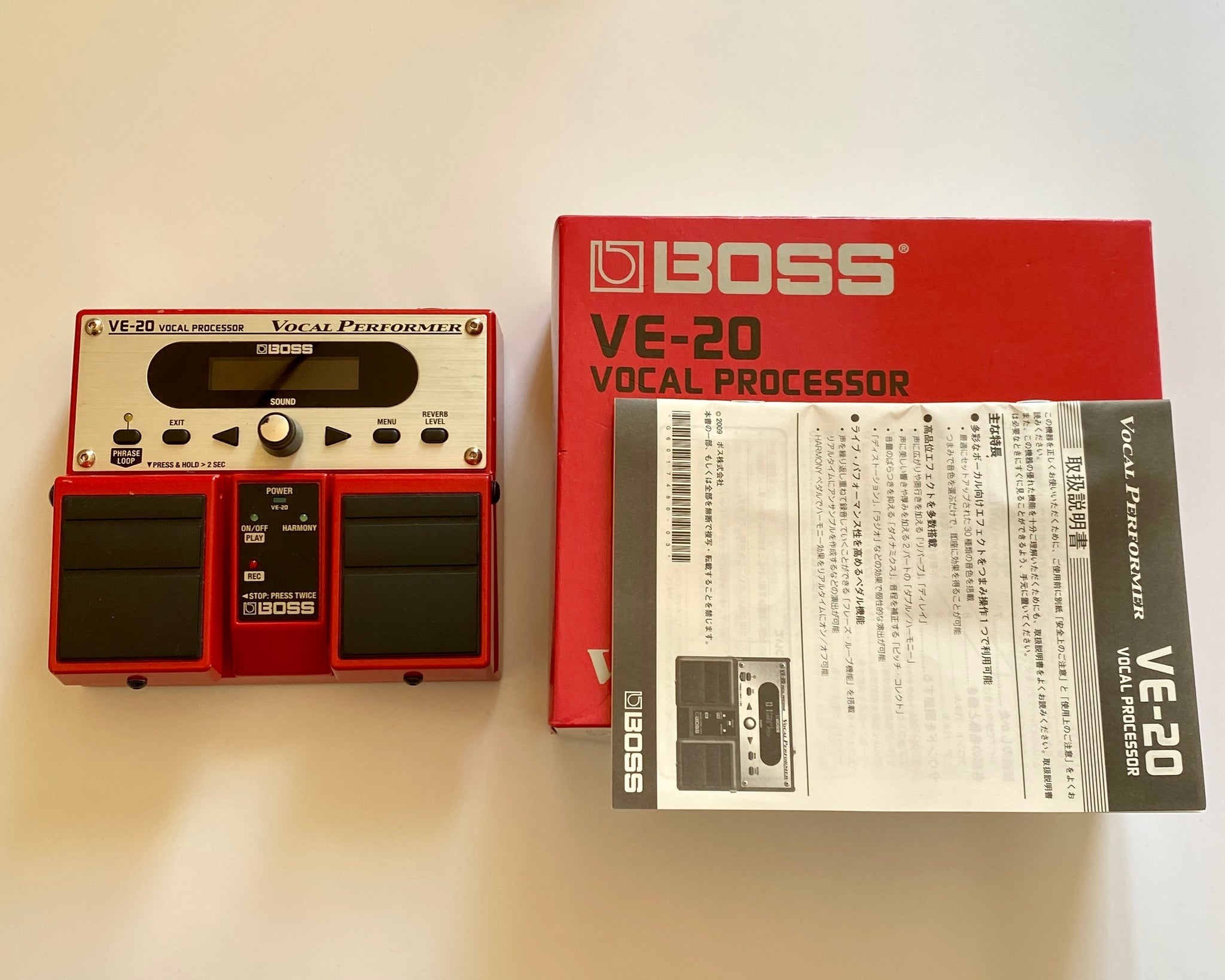 中古] BOSS / VE-20 ボーカルパフォーマー - エフェクター専門店