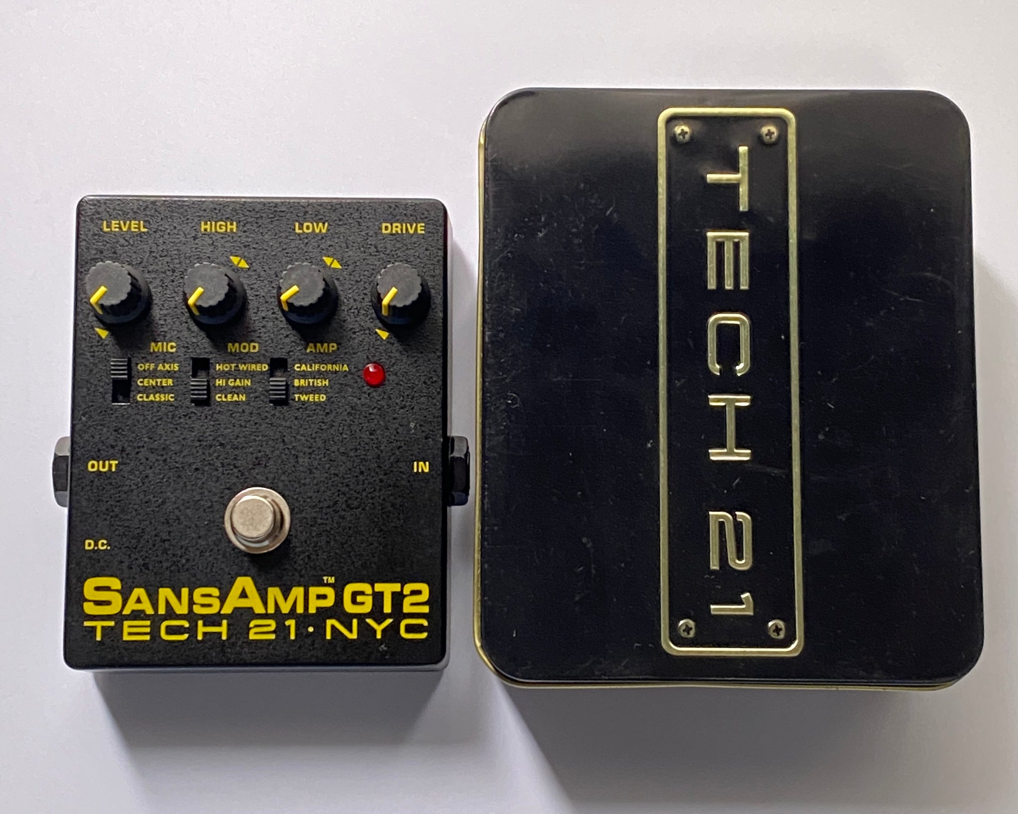 Tech21 SANSAMP GT2 ( テック21 サンズアンプ ギターアンプ 