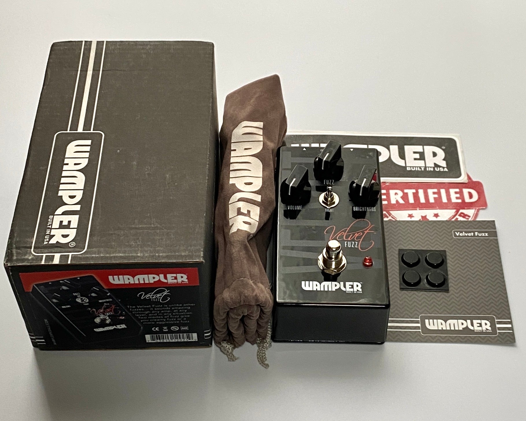 中古] Wampler / Velvet Fuzz - エフェクター専門店ペダルディグ